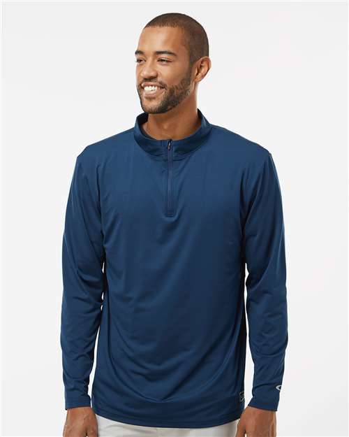 Oakley FOA402997 Men's Team Issue Podium Quarter-Zip Pullover