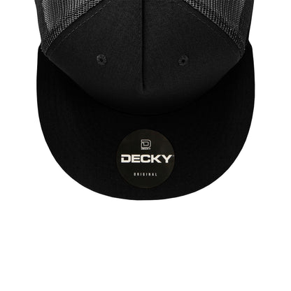 Decky 1040 5 Panel High Profile Structured Cotton Blend Trucker Hat - Blank