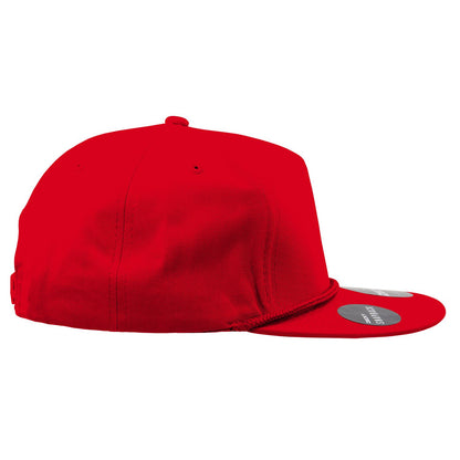 Decky 1041 5 Panel High Profile Structured Cotton Blend Snapback Hat - Blank