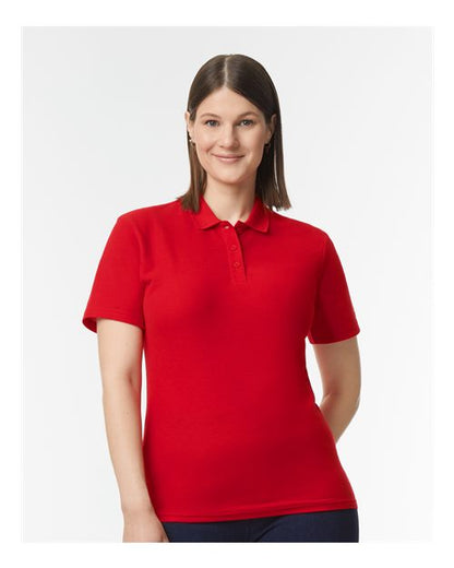Gildan 64800L Women's Softstyle® Pique Polo