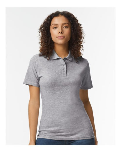 Gildan 64800L Women's Softstyle® Pique Polo