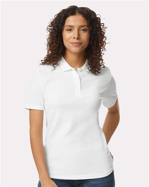 Gildan 64800L Women's Softstyle® Pique Polo