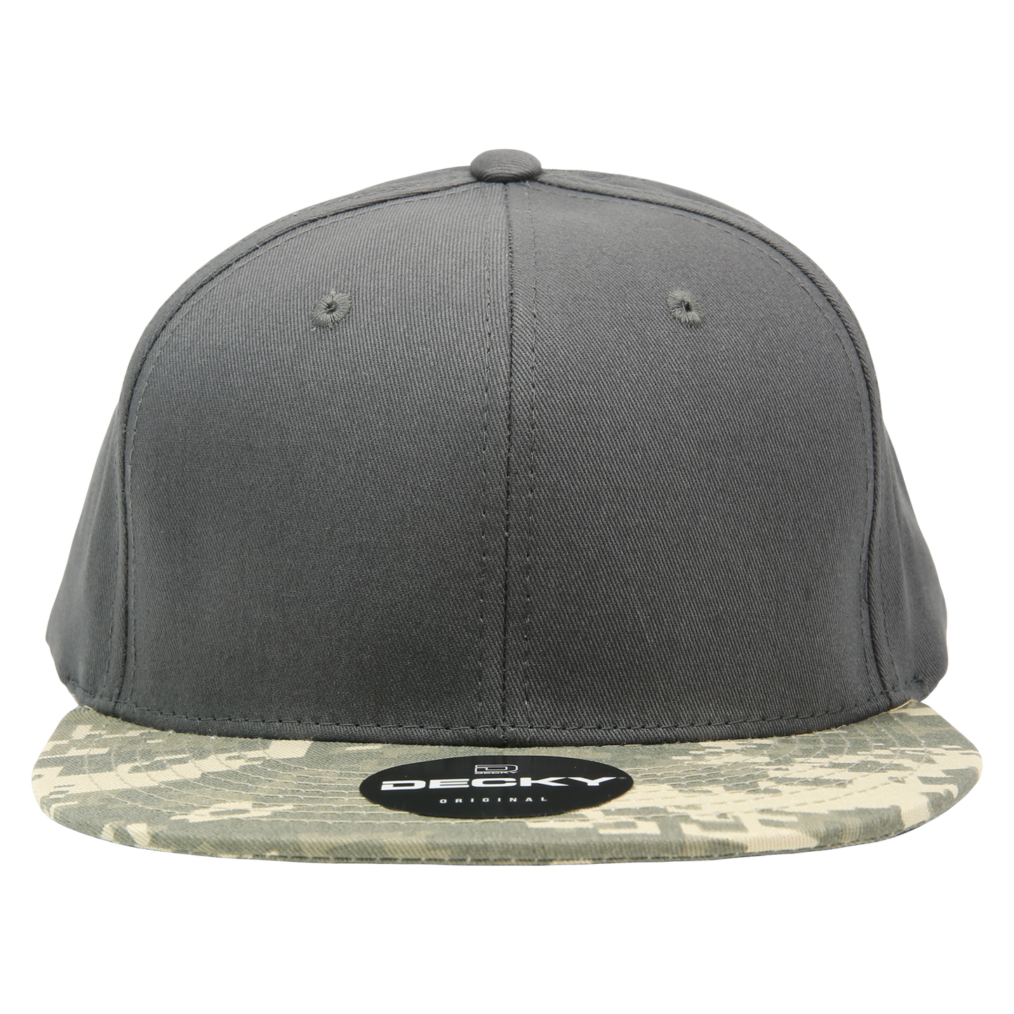 Decky 1047 Digital Camo Snapback Cap 6 Panel Camouflage Flat Bill Hat