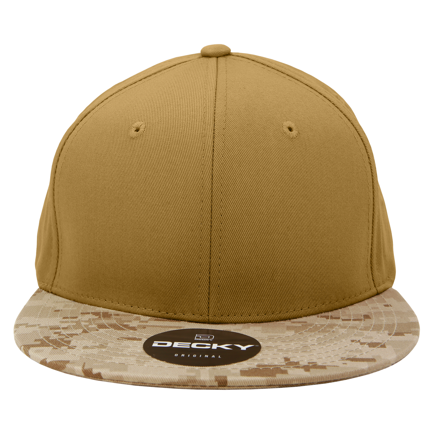 Decky 1047 Digital Camo Snapback Cap 6 Panel Camouflage Flat Bill Hat