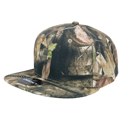 Decky 1047 Digital Camo Snapback Cap 6 Panel Camouflage Flat Bill Hat