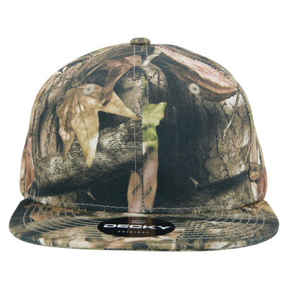 Decky 1047 Digital Camo Snapback Cap 6 Panel Camouflage Flat Bill Hat