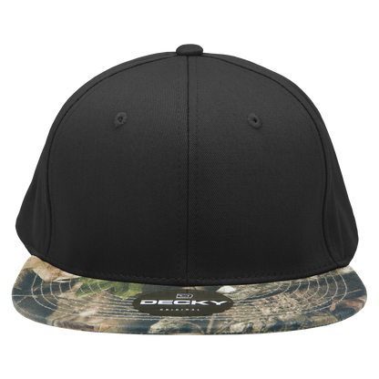 Decky 1047 Digital Camo Snapback Cap 6 Panel Camouflage Flat Bill Hat