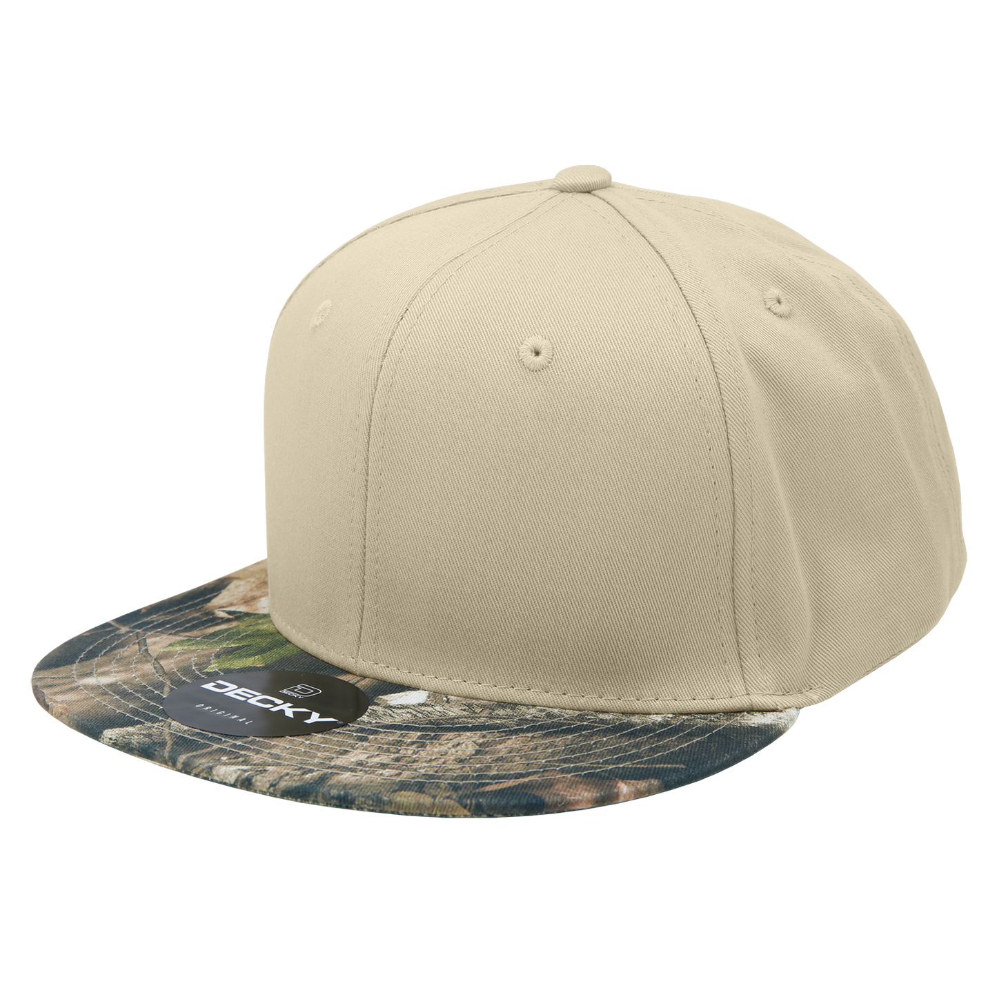 Decky 1047 Digital Camo Snapback Cap 6 Panel Camouflage Flat Bill Hat