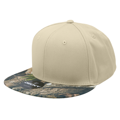 Decky 1047 Digital Camo Snapback Cap 6 Panel Camouflage Flat Bill Hat