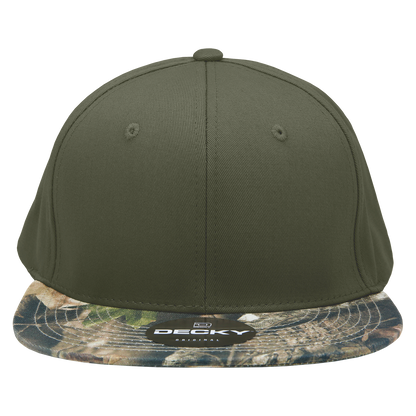 Decky 1047 Digital Camo Snapback Cap 6 Panel Camouflage Flat Bill Hat