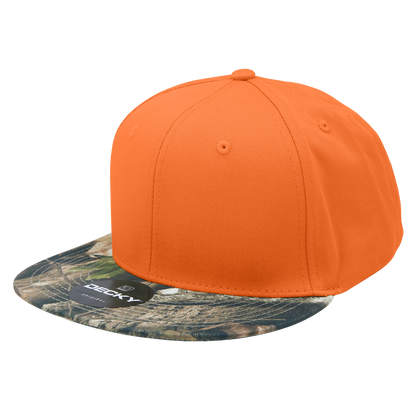 Decky 1047 Digital Camo Snapback Cap 6 Panel Camouflage Flat Bill Hat