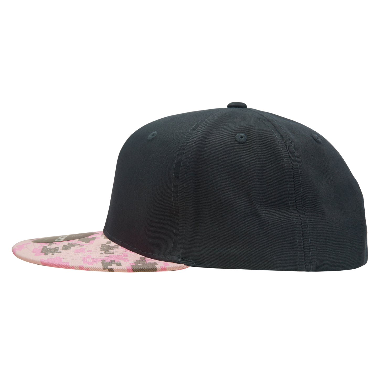 Decky 1047 Digital Camo Snapback Cap 6 Panel Camouflage Flat Bill Hat