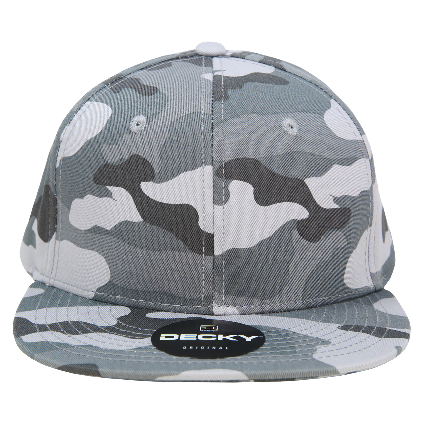 Decky 1047 Digital Camo Snapback Cap 6 Panel Camouflage Flat Bill Hat