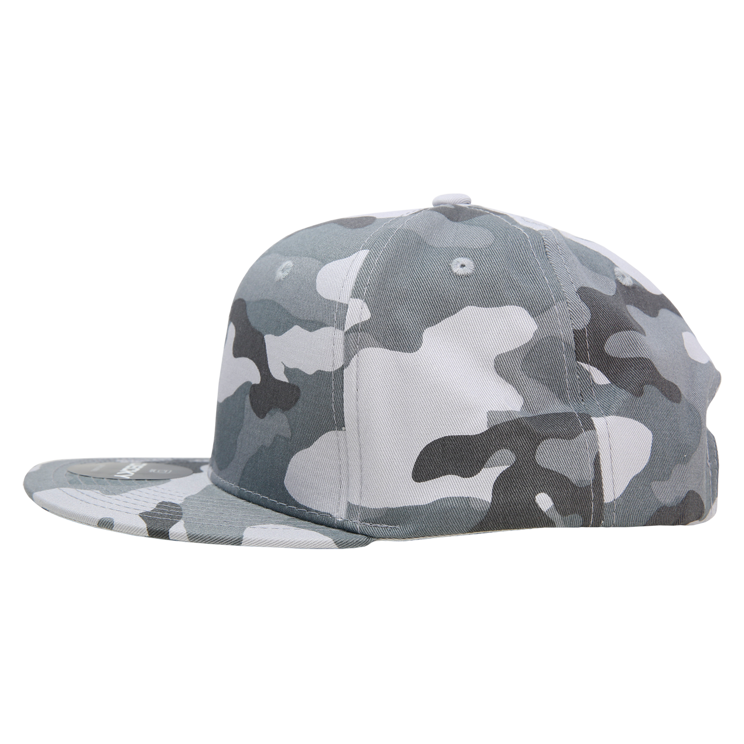 Decky 1047 Digital Camo Snapback Cap 6 Panel Camouflage Flat Bill Hat