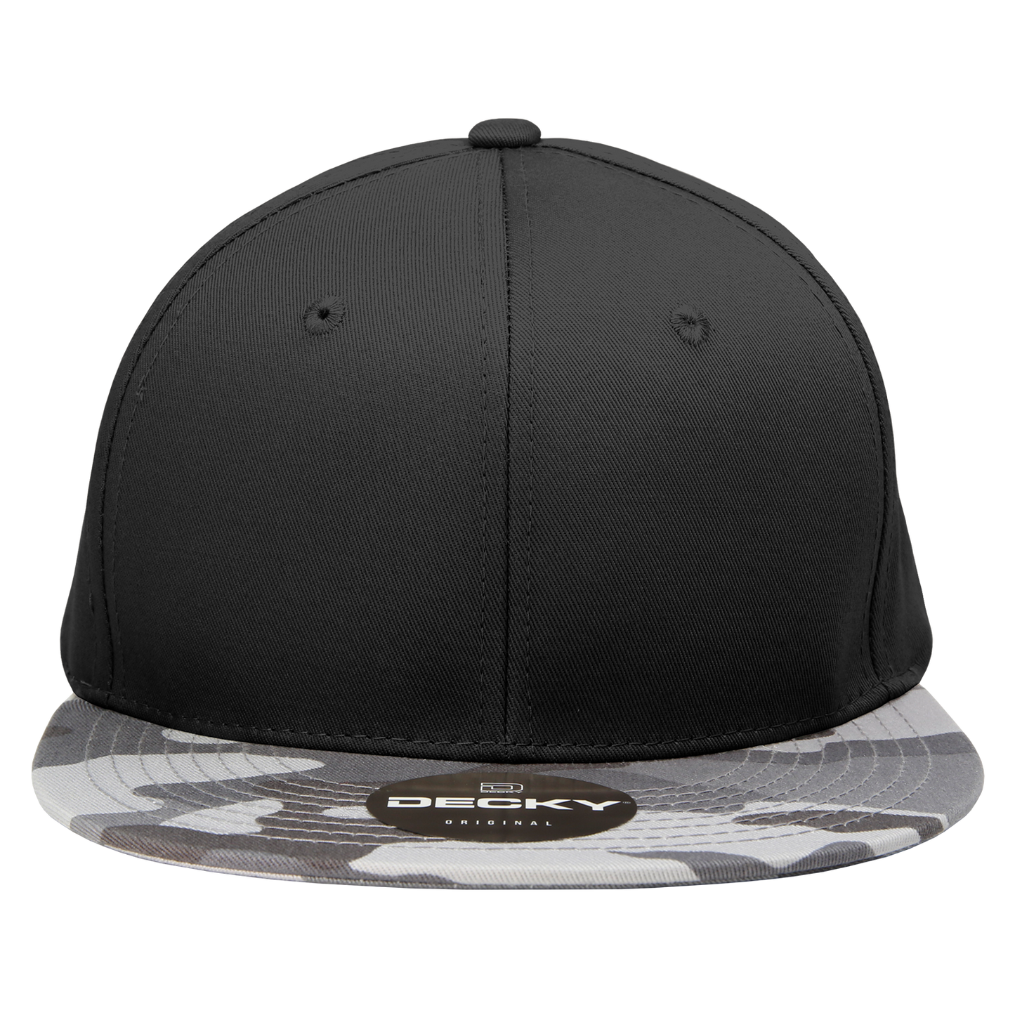 Decky 1047 Digital Camo Snapback Cap 6 Panel Camouflage Flat Bill Hat