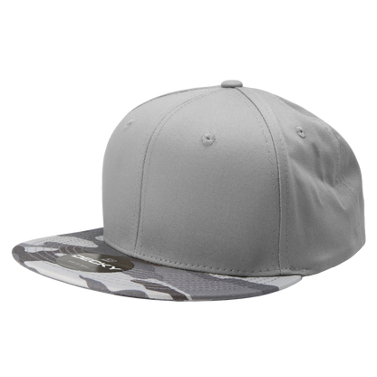 Decky 1047 Digital Camo Snapback Cap 6 Panel Camouflage Flat Bill Hat