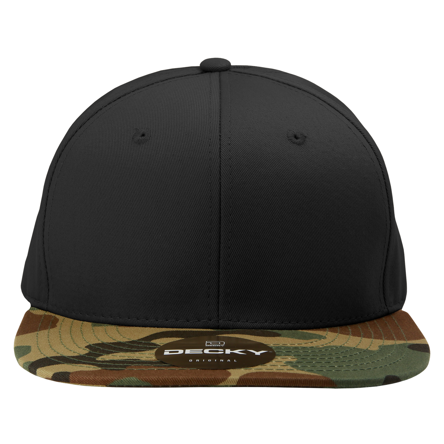 Decky 1047 Digital Camo Snapback Cap 6 Panel Camouflage Flat Bill Hat