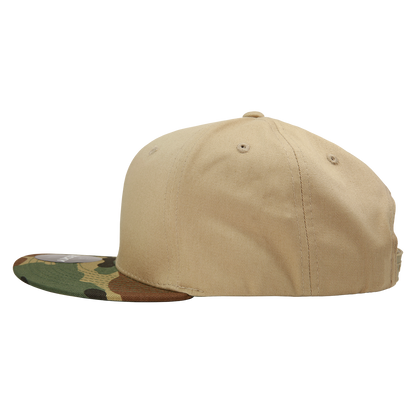 Decky 1047 Digital Camo Snapback Cap 6 Panel Camouflage Flat Bill Hat