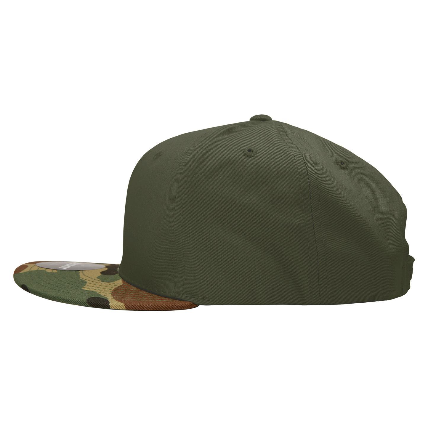 Decky 1047 Digital Camo Snapback Cap 6 Panel Camouflage Flat Bill Hat