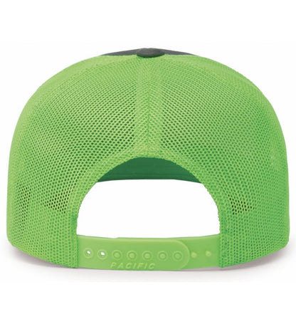 Pacific Headwear 104C Trucker Snapback Cap