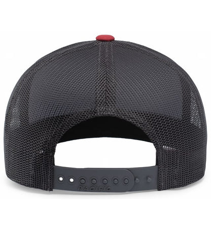 Pacific Headwear 104C Trucker Snapback Cap