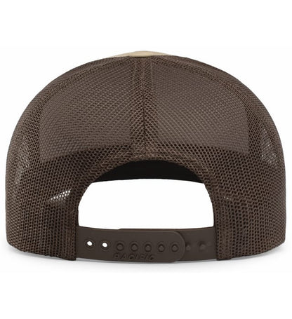 Pacific Headwear 104C Trucker Snapback Cap