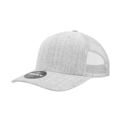 Decky 1053 6 Panel Curve Bill Trucker Cap - Blank