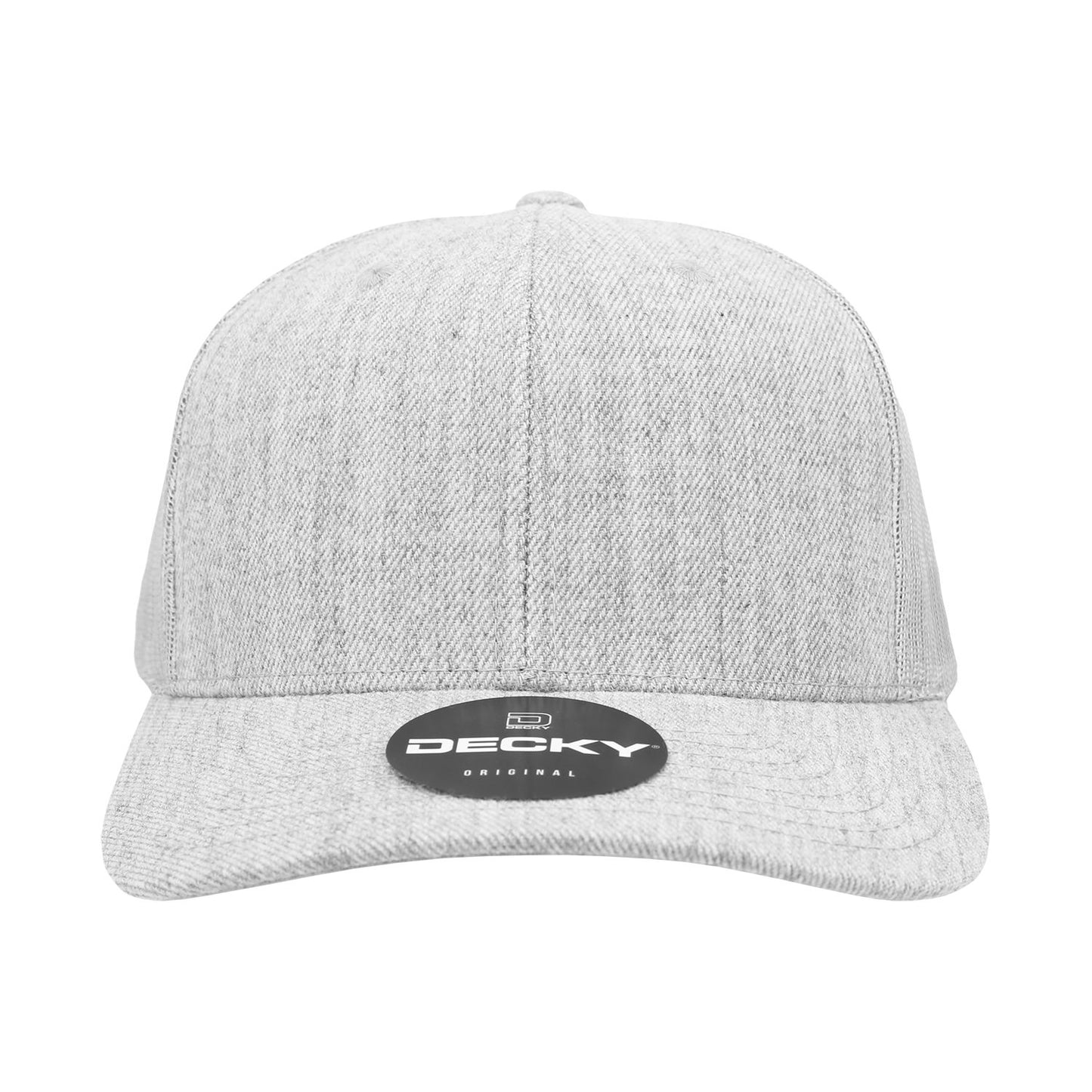 Decky 1053 6 Panel Curve Bill Trucker Cap - Blank