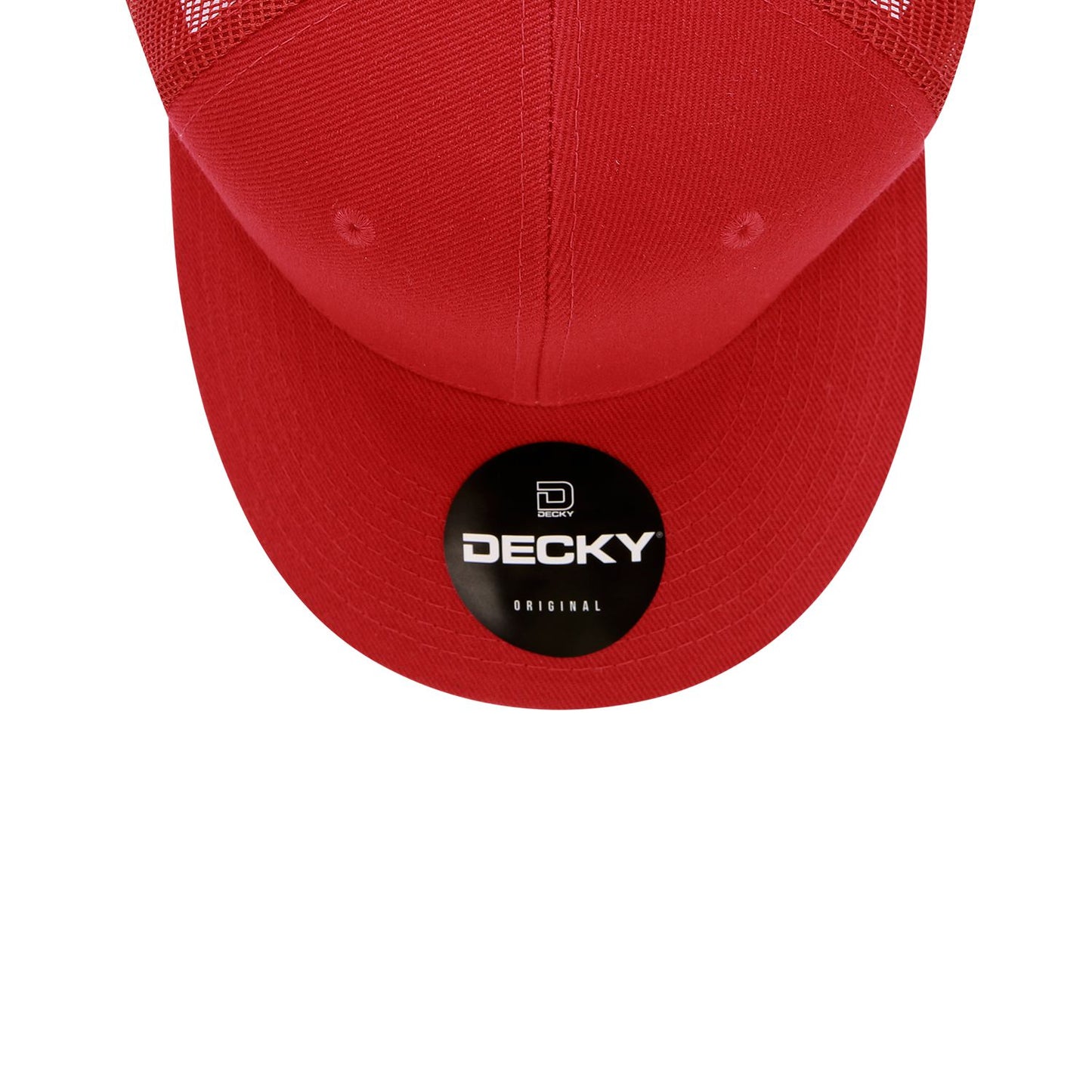 Decky 1053 6 Panel Curve Bill Trucker Cap - Blank