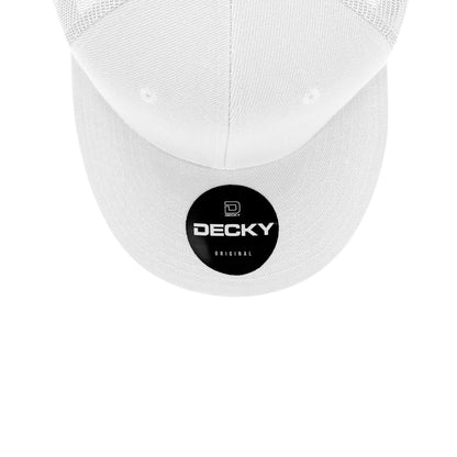 Decky 1053 6 Panel Curve Bill Trucker Cap - Blank