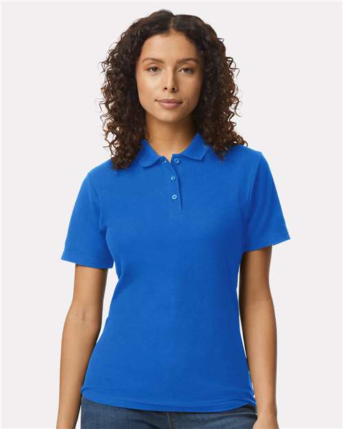 Gildan 64800L Women's Softstyle® Pique Polo