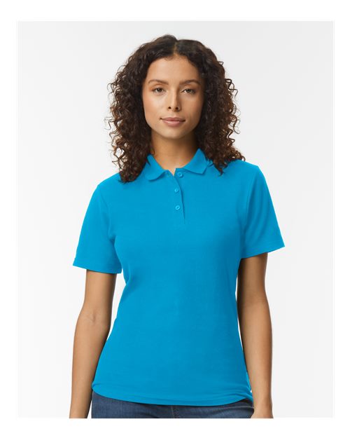 Gildan 64800L Women's Softstyle® Pique Polo