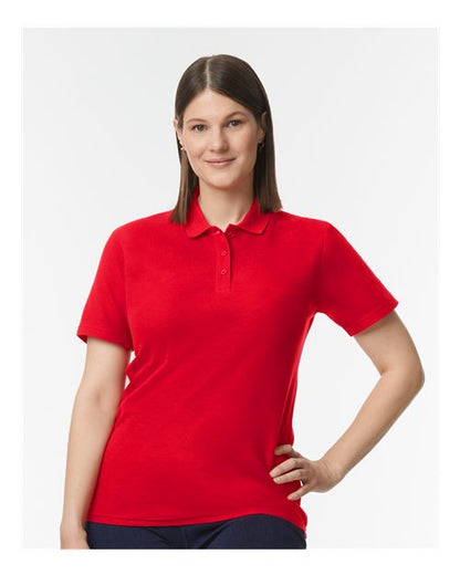Gildan 64800L Women's Softstyle® Pique Polo