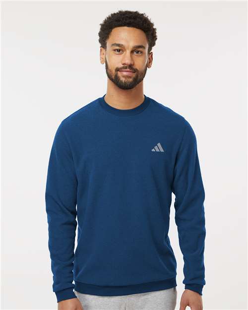 Adidas A586 Men's Terry Loop Crewneck Sweatshirt