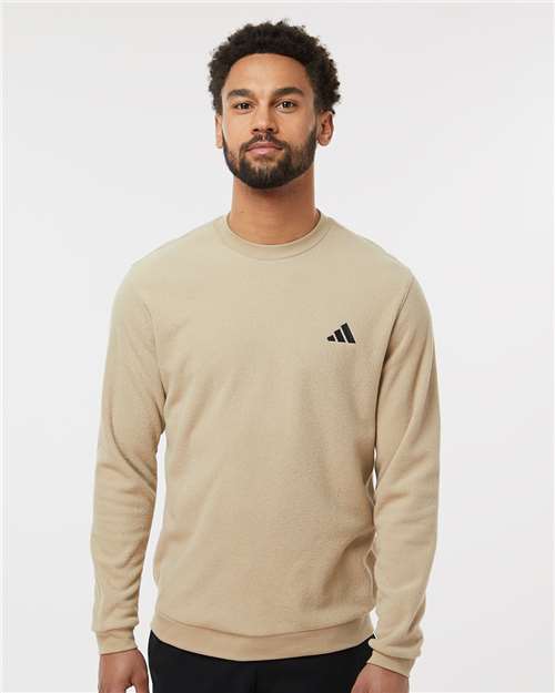 Adidas A586 Men's Terry Loop Crewneck Sweatshirt