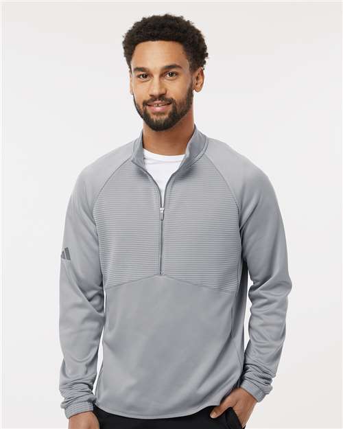 Adidas A587 Men's Performance Quarter-Zip Pullover