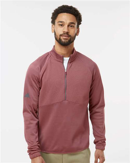 Adidas A587 Men's Performance Quarter-Zip Pullover