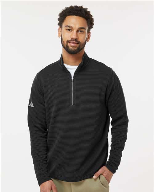 Adidas A588 Men's Spacer Quarter-Zip Pullover