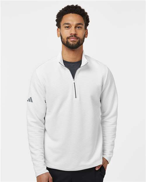 Adidas A588 Men's Spacer Quarter-Zip Pullover