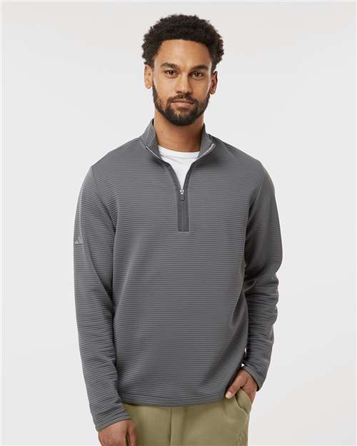 Adidas A588 Men's Spacer Quarter-Zip Pullover