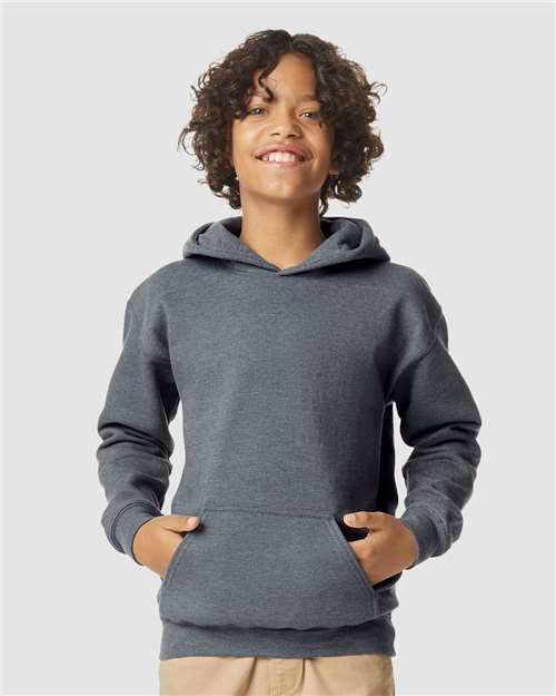 Gildan SF500B Youth Softstyle® Midweight Hooded Sweatshirt