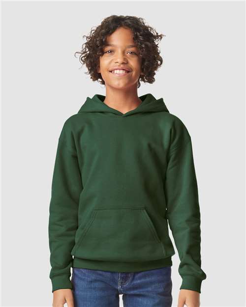 Gildan SF500B Youth Softstyle® Midweight Hooded Sweatshirt