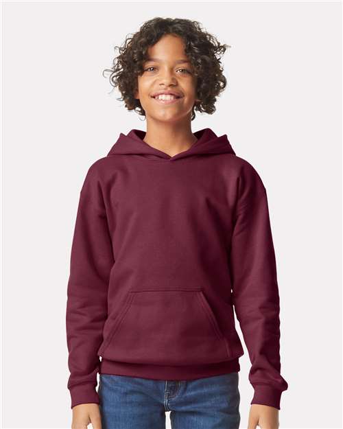 Gildan SF500B Youth Softstyle® Midweight Hooded Sweatshirt