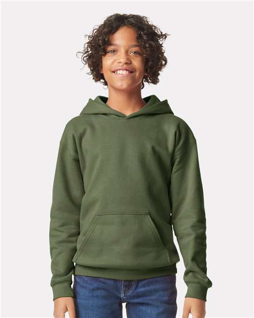 Gildan SF500B Youth Softstyle® Midweight Hooded Sweatshirt