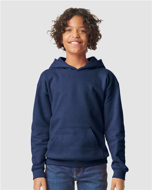 Gildan SF500B Youth Softstyle® Midweight Hooded Sweatshirt