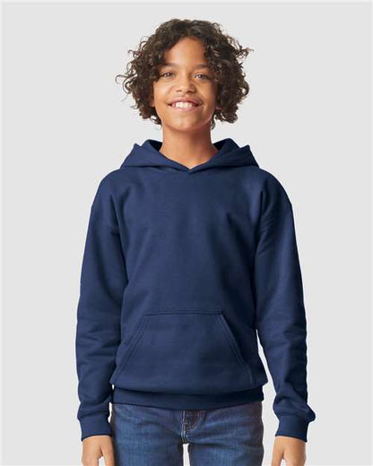 Gildan SF500B Youth Softstyle® Midweight Hooded Sweatshirt
