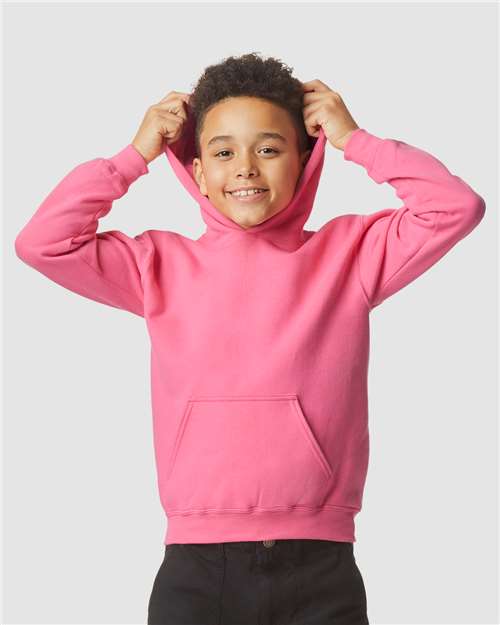 Gildan SF500B Youth Softstyle® Midweight Hooded Sweatshirt