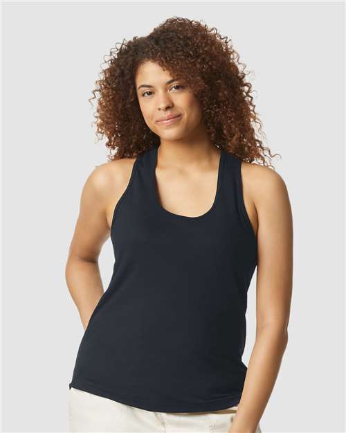 Gildan 64220LCVC Women's Softstyle® CVC Racerback Tank Top