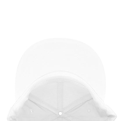 Decky 1098 7 Panel Flat Bill Hat Snapback, 7 Panel High Profile Structured Cap - Blank