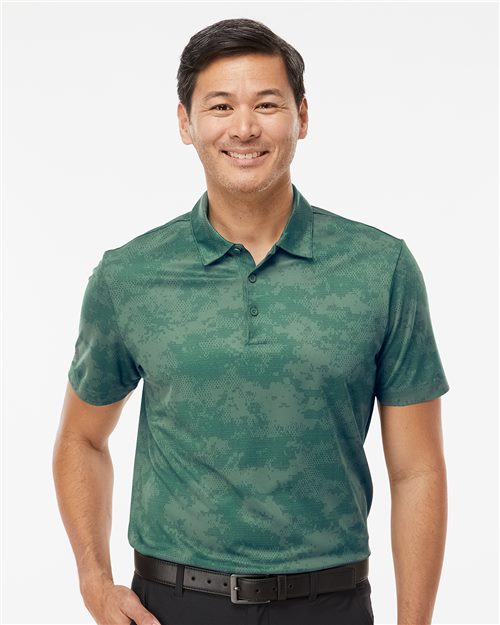 Adidas A550 Men's All Over Camo Print Polo